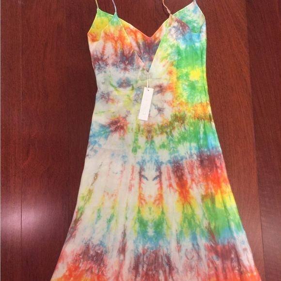 Dannijo Dress silk tie dye size xs - Picture 3 of 3